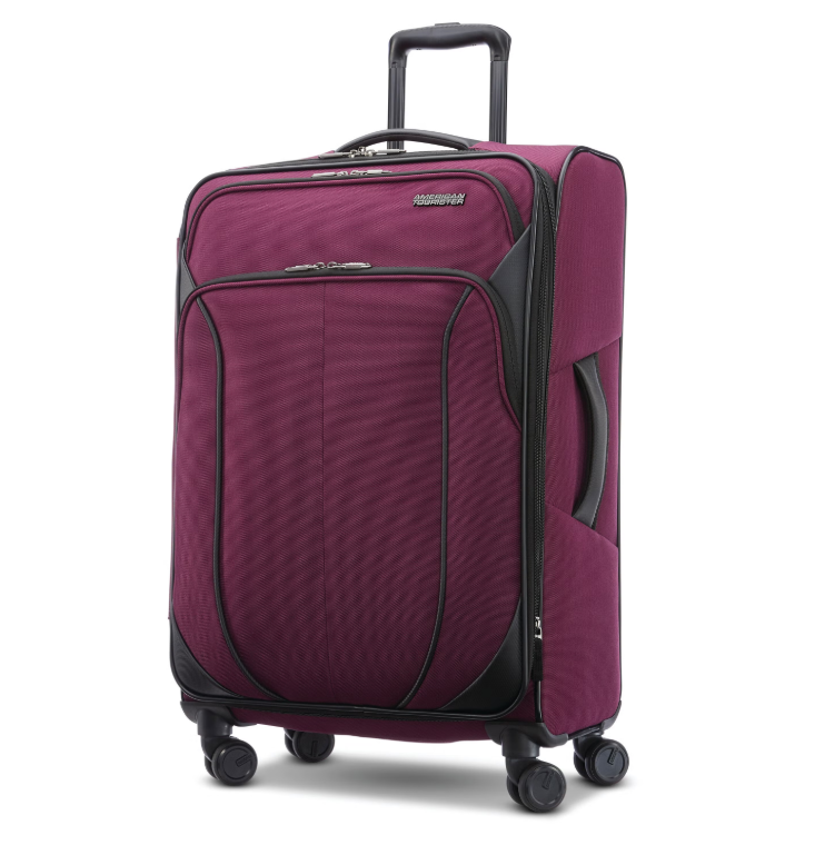 American Tourister 4 Kix 2.0 Softsided 27" Medium Spinner Purple Orchid