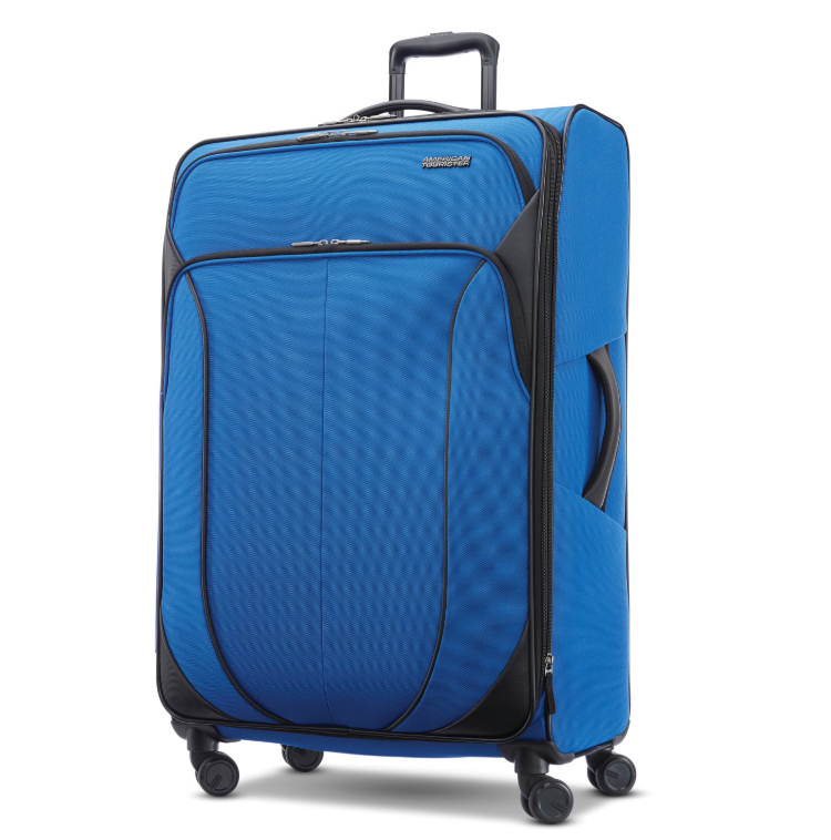 American Tourister 4 Kix 2.0 Softsided Large 32" Spinner Classic Blue