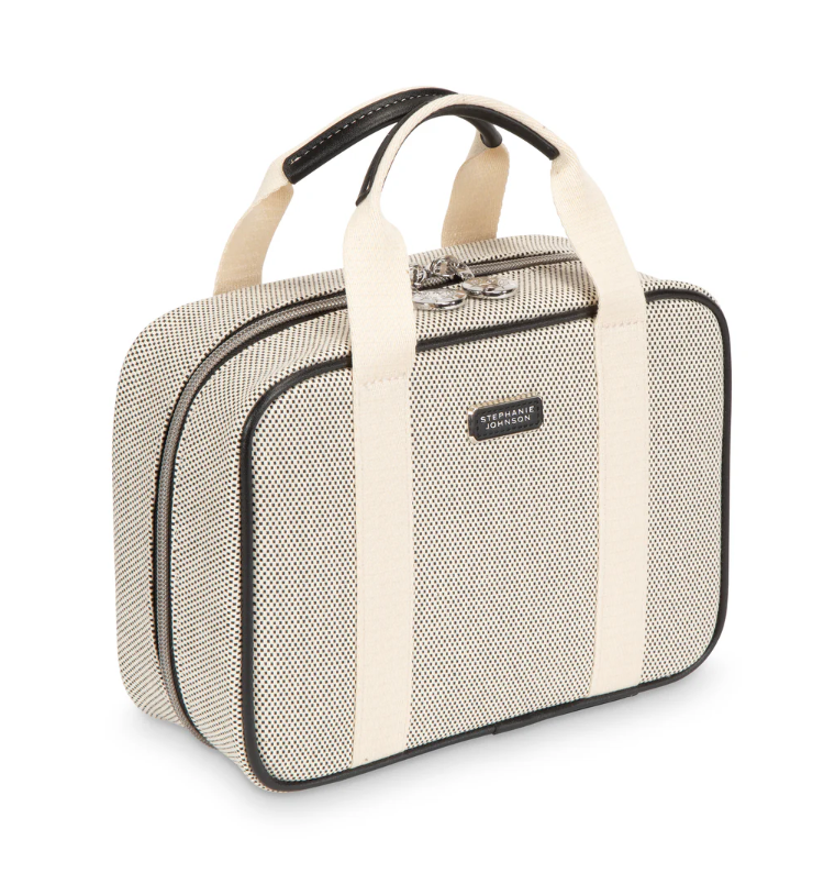 Stephanie Johnson ML Traveler Cosmetic/Toiletry Bag Tropea Onyx