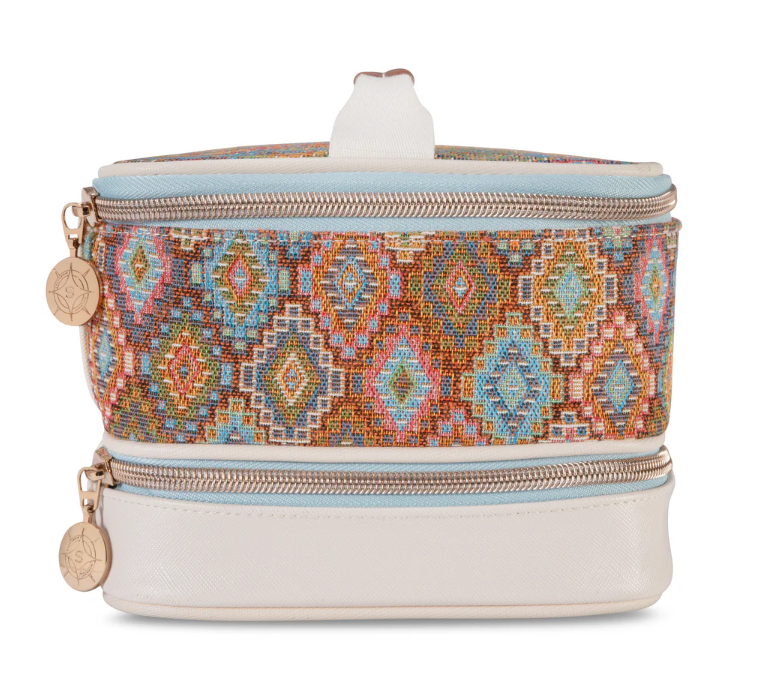 Stephanie Johnson Jenny Train Case/Toiletry Bag