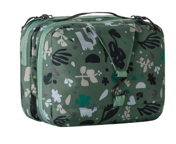 Eagle Creek Pack-It Trifold Toiletry Kit Roots and Shoots: Duck Green
