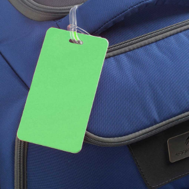 Smooth Trip Vinyl Luggage Tags Green