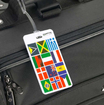 Smooth Trip Vinyl Luggage Tags International
