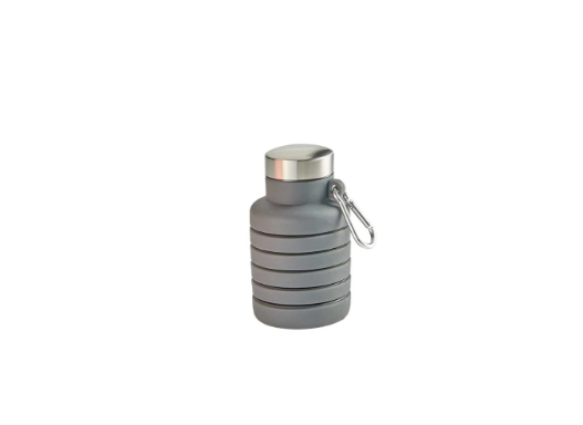 Smooth Trip Collapsible Bottle Gray