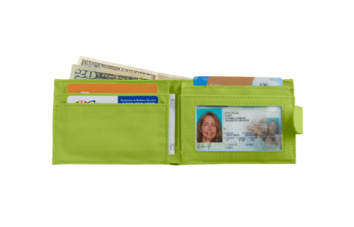 Smooth Trip RFID-Blocking Bifold Wallet with zipper