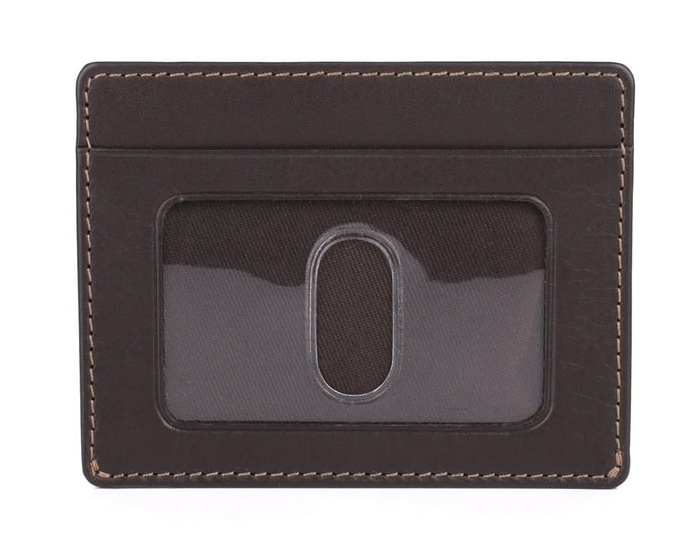 Dopp® Leather Regatta RFID Front Pocket Get-Away Wallet Brown