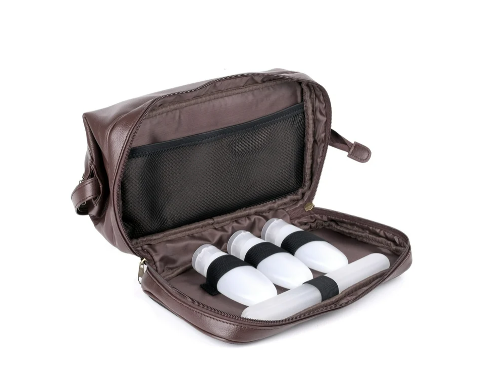 Dopp® Leather Jumbo Framed Toiletry Kit