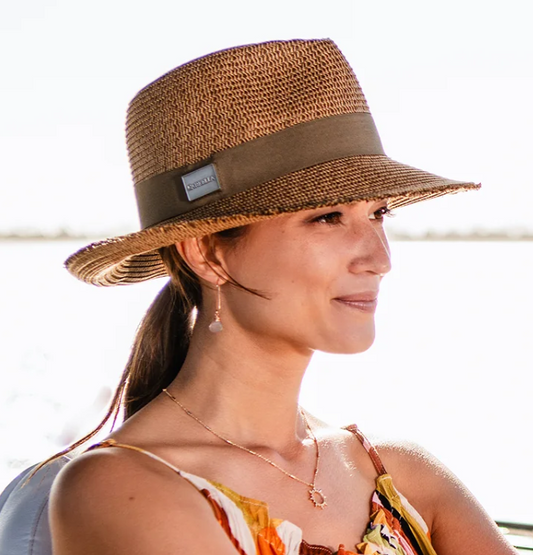 Wallaroo Packable Hat- Emery UPF 50+ Emery-Camel