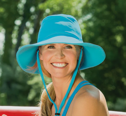 Wallaroo Aqua Hat UPF 50+