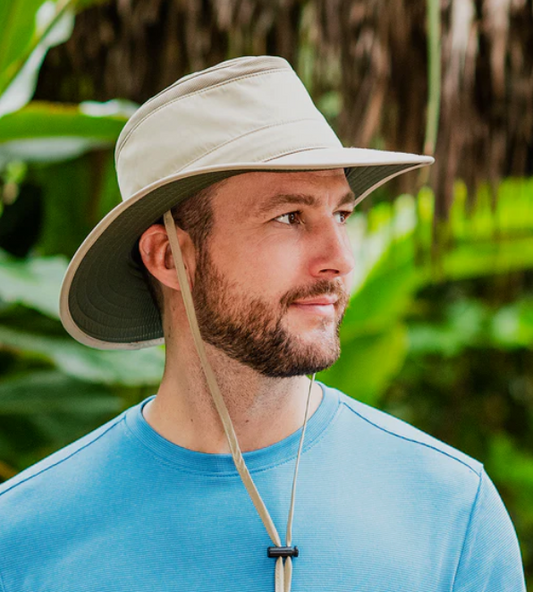 Wallaroo Packable Hat- Summit UPF 50+ Summit-Khaki