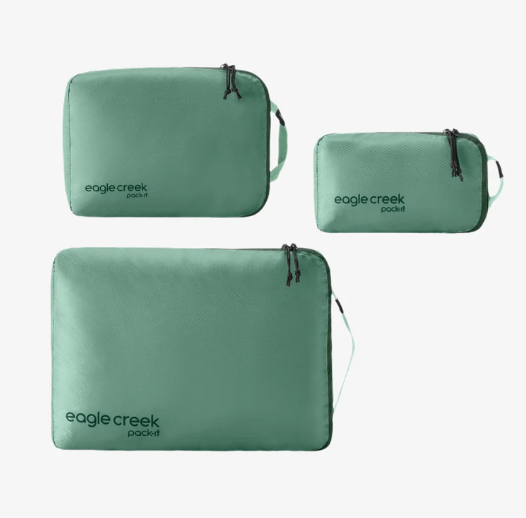 Eagle Creek Pack-It Isolate Cube Set- Size XS/Small/Medium Willow Green
