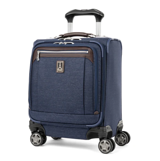 Travelpro Platinum Elite 18.5” Softside Carry-On Spinner Tote - 4091813 True Navy