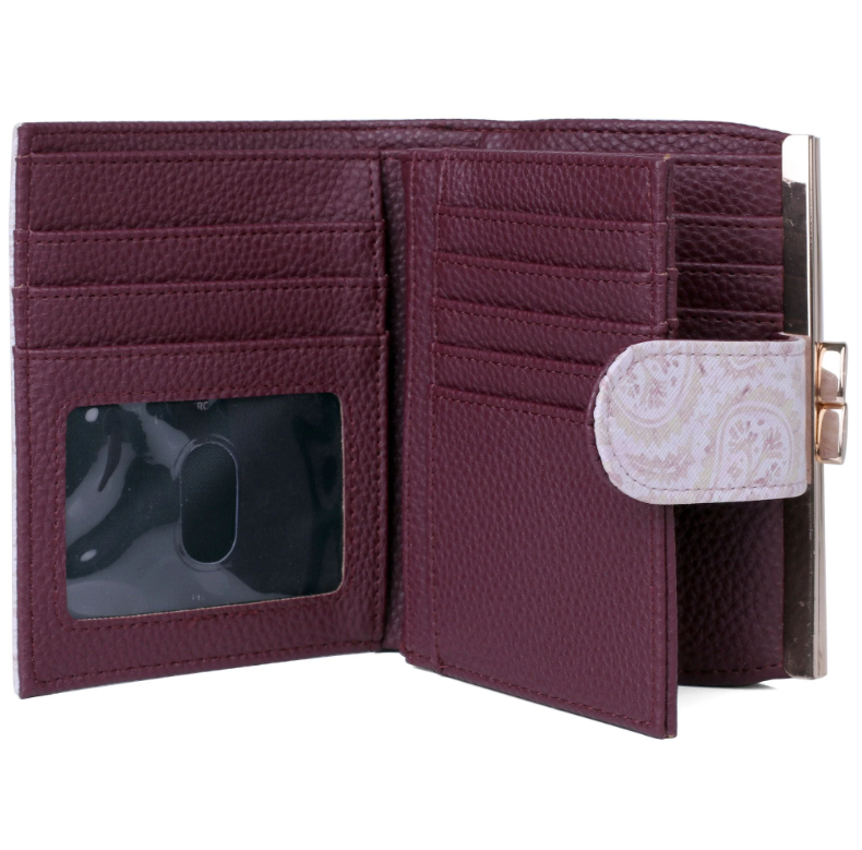 Buxton RFID Mini Trudy Lexington Organizer Wallet-Vegan