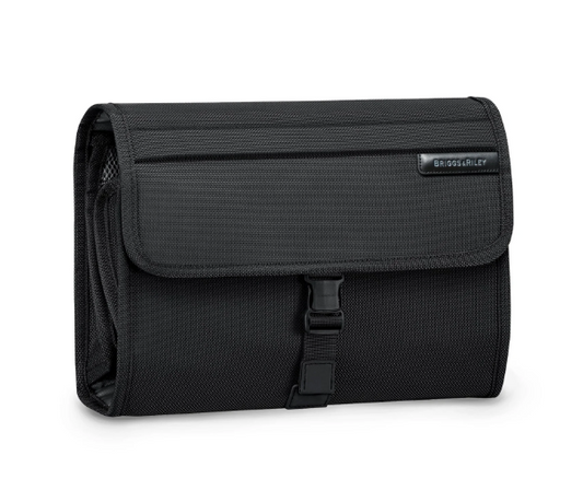 *Discontinued* Baseline Briggs & Riley Deluxe Hanging Toiletry Kit Black