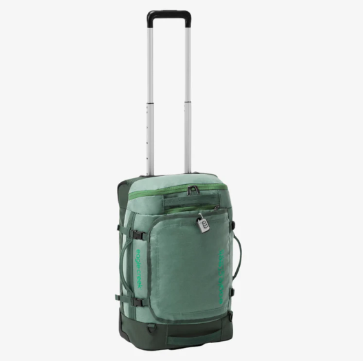 Eagle Creek Cargo Hauler XT 2-Wheel 21.5" INTERNATIONAL Softside Carry-On DUFFEL/BACKPACK (40L) Duck Green