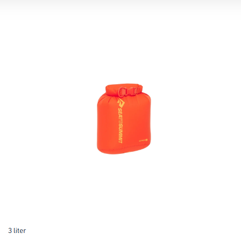 Sea to Summit Lightweight Dry Bag Spicy Orange 3 Liter