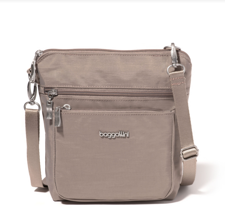Baggallini Modern Pocket RFID Crossbody Moonrock