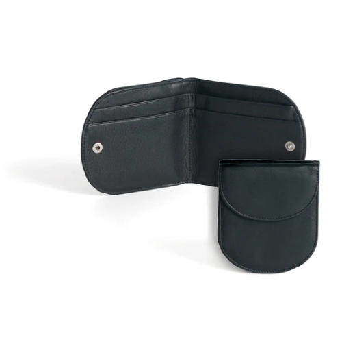 Osgoode Marley Leather RFID Bifold Belt (Taxi) Wallet Black