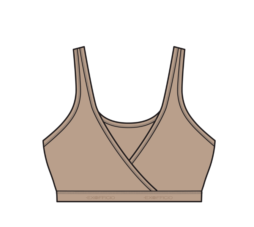 Exofficio Women's Give-N-Go® 2.0 Bralette - 22426725 Cafe