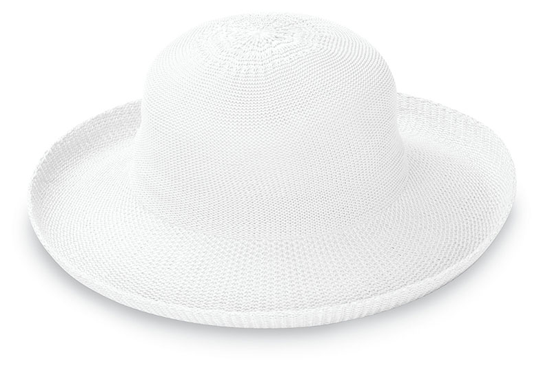 Wallaroo Packable Hat - Victoria UPF 50+ White Medium