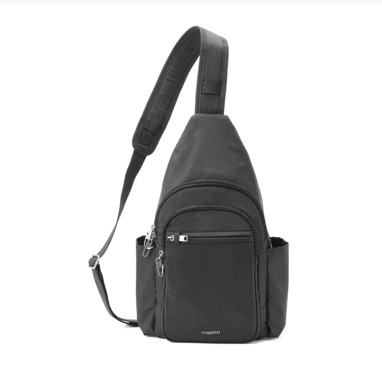 Baggallini Securtex® Classic Anti-Theft Large Daytripper Sling with RFID