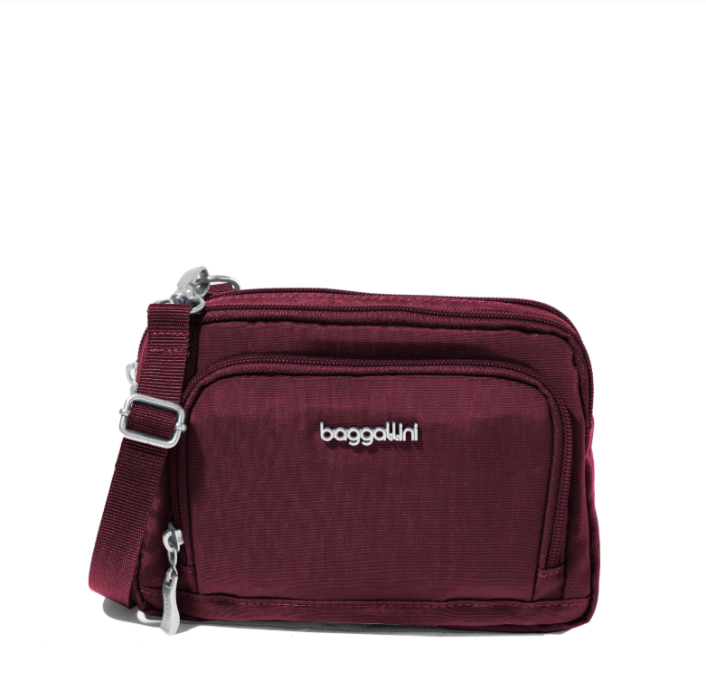 Baggallini Trifecta Wallet RFID Crossbody Jam