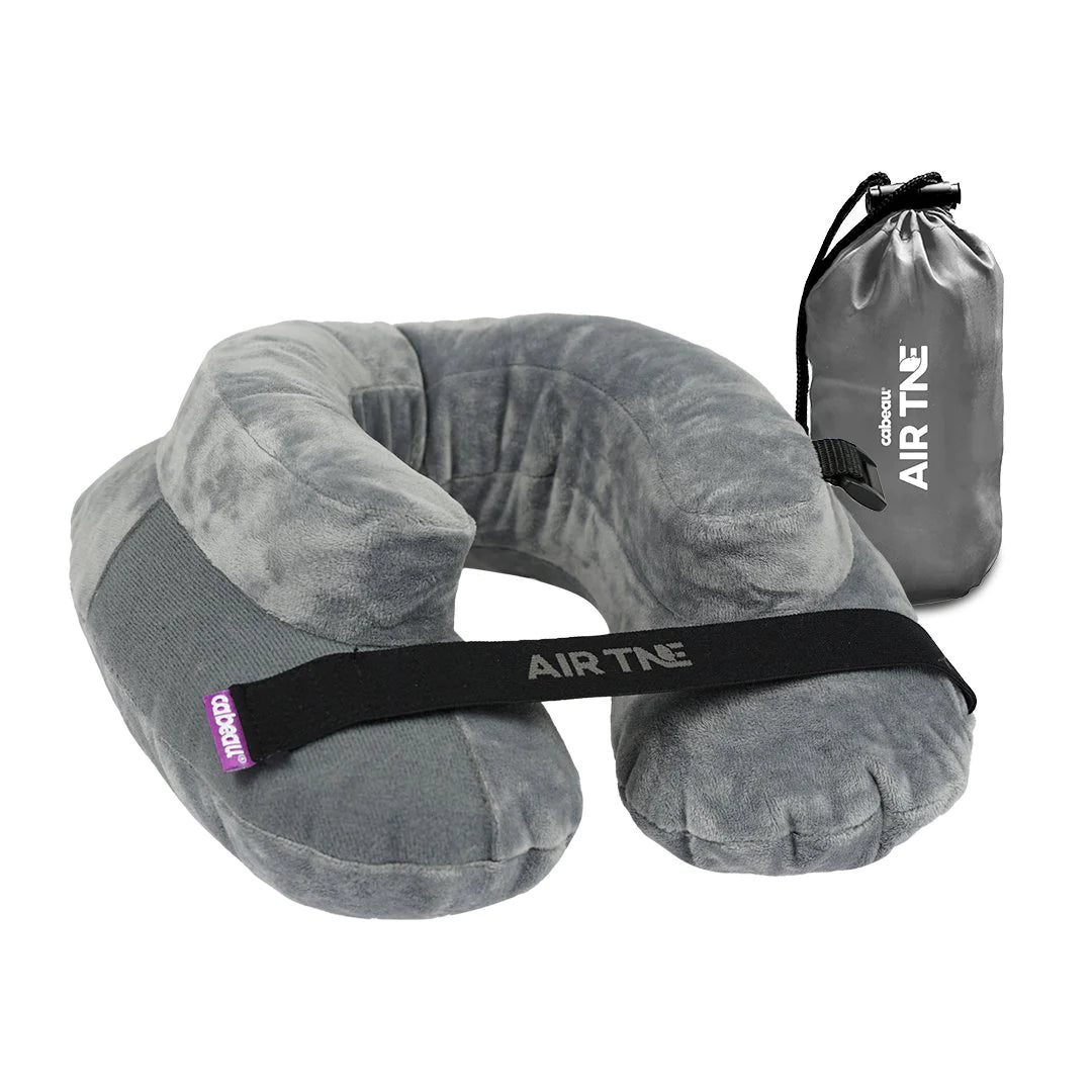 Cabeau® AirTNE™ inflatable neck pillow Slate Grey
