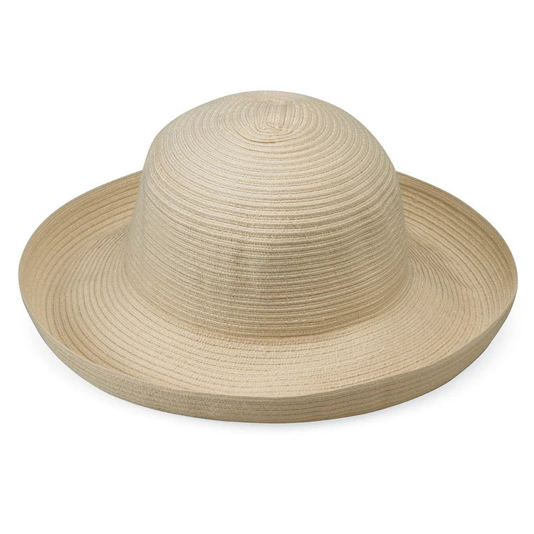 Wallaroo Packable Hat - Syndney UPF 30+ Ivory Medium