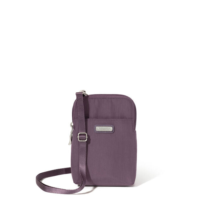 Baggallini Take Two RFID Bryant Crossbody Misty Purple