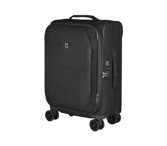 Victorinox Crosslight Frequent Flyer Softside Carry-On Spinner Black