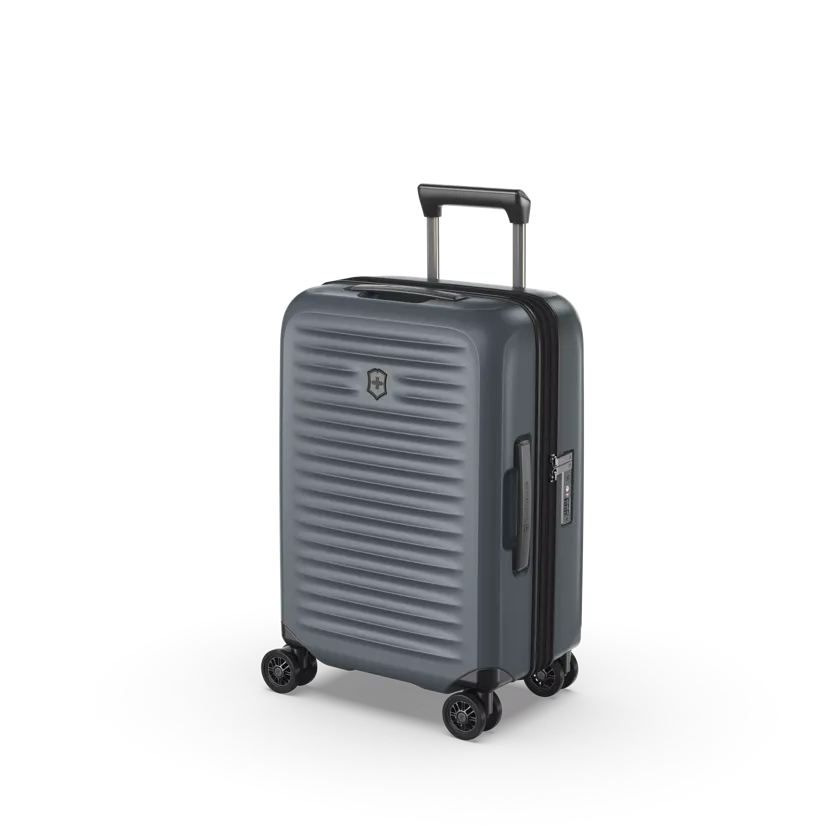 Victorinox Airox ADVANCED Frequent Flyer Hardside Carry-On Spinner (Free Personalization) Storm