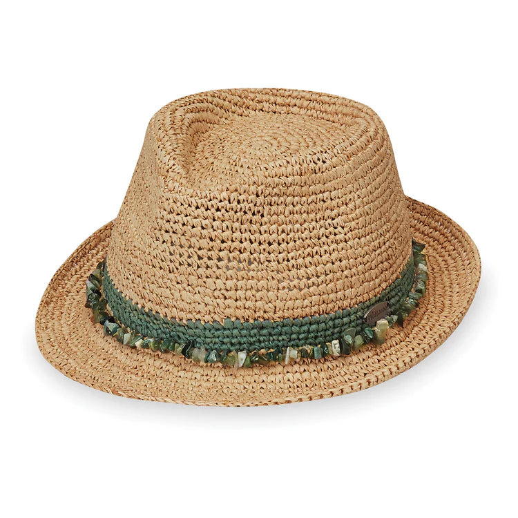 Wallaroo Packable Hat- Tahiti Sage Medium
