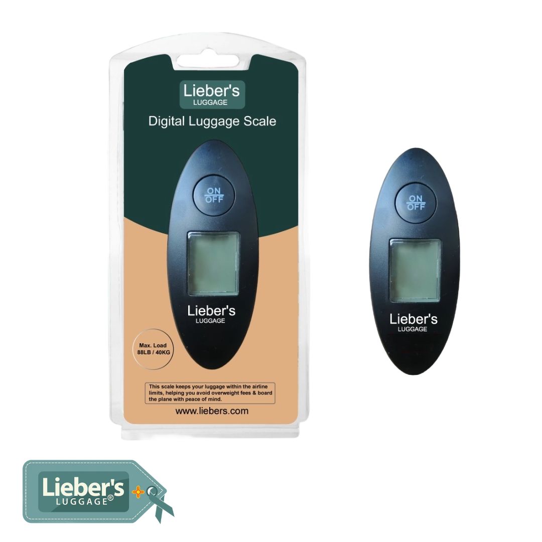 Lieber's Luggage® Lab - Digital Luggage Scale - Travel Accessories for Legacy Collection