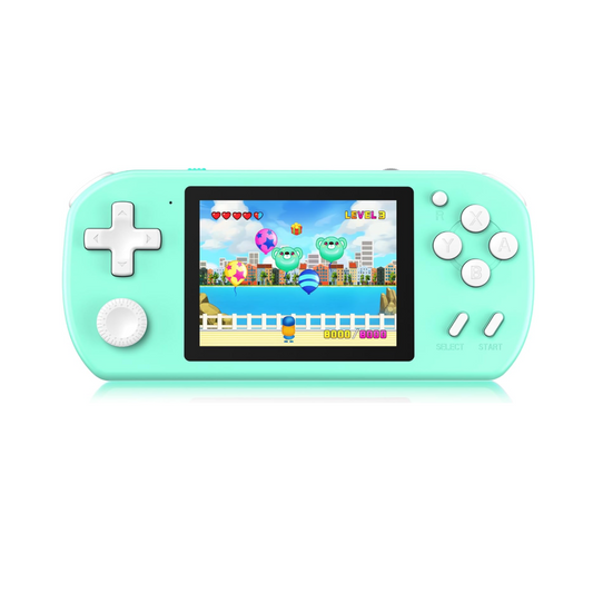 Handheld Games for Kids Built-in 218 Video Games Cyan