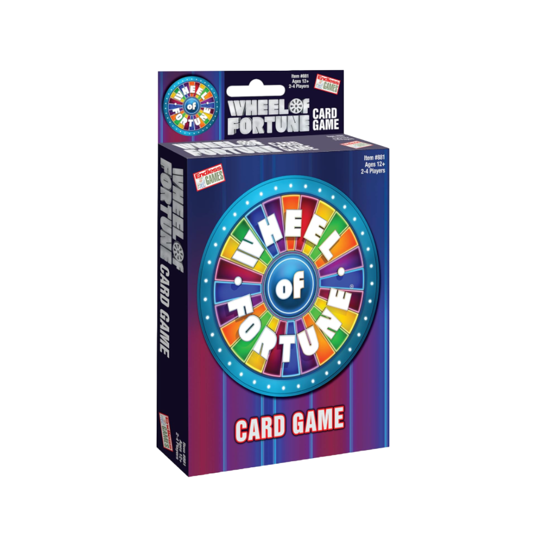 Travel Sized Wheel Of Fortune Game Multicolor