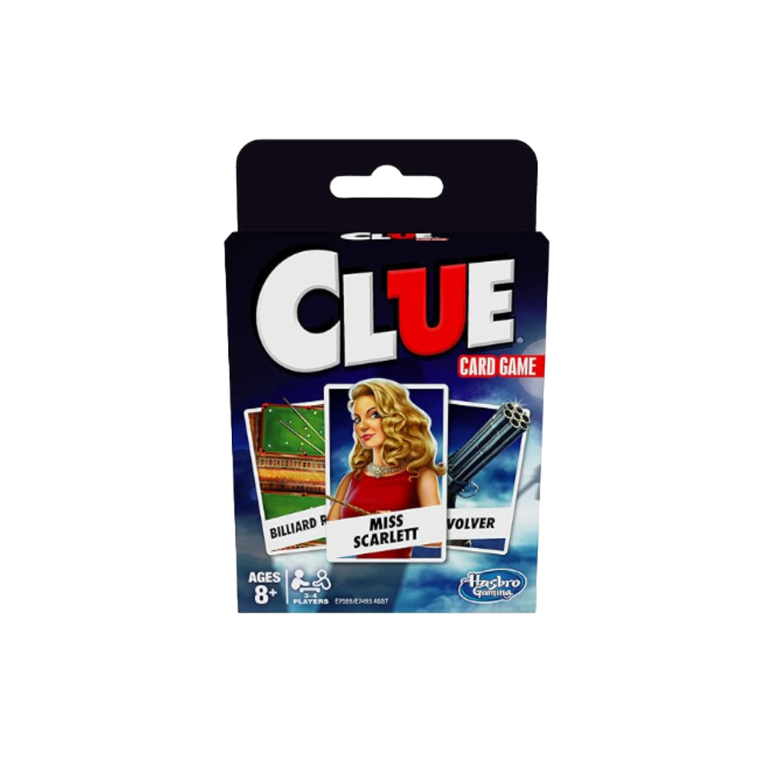 Hasbro Clue Card Game Multicolor