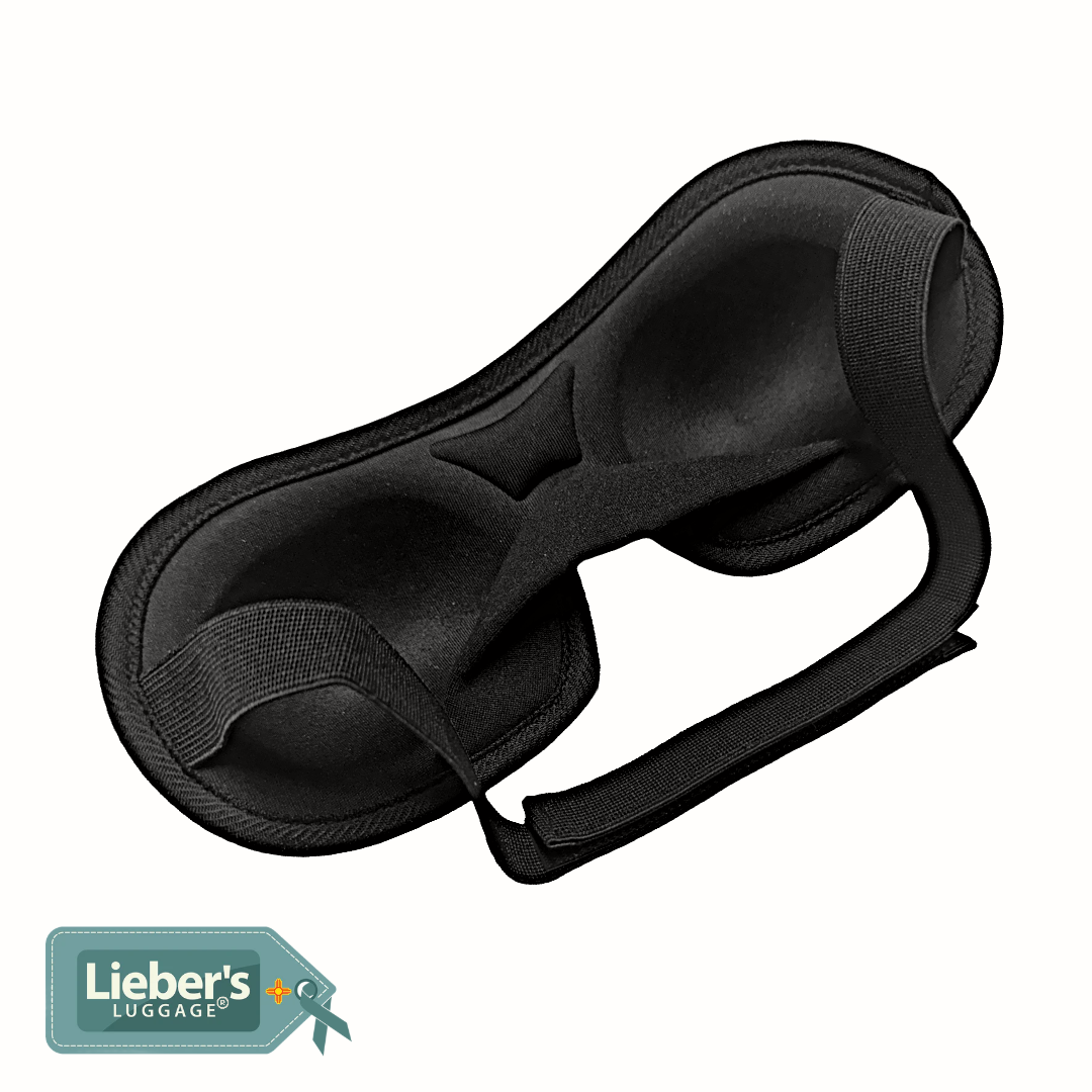 Lieber's Luggage® Lab - Contoured Travel Sleep Eye Mask- Travel Accessories for Legacy Collection