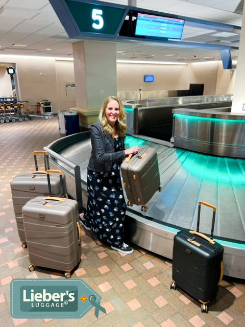 Lieber's Luggage® Legacy Expandable 28" Hardside Spinner (Free Monogram, USA Assembled)