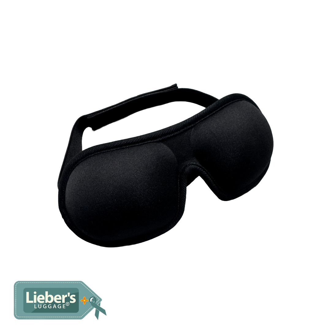 Lieber's Luggage® Lab - Contoured Travel Sleep Eye Mask- Travel Accessories for Legacy Collection