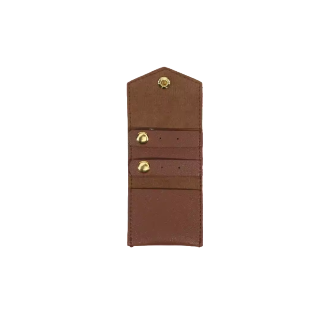 Travel Jewelry Mini Organization Envelope Tan
