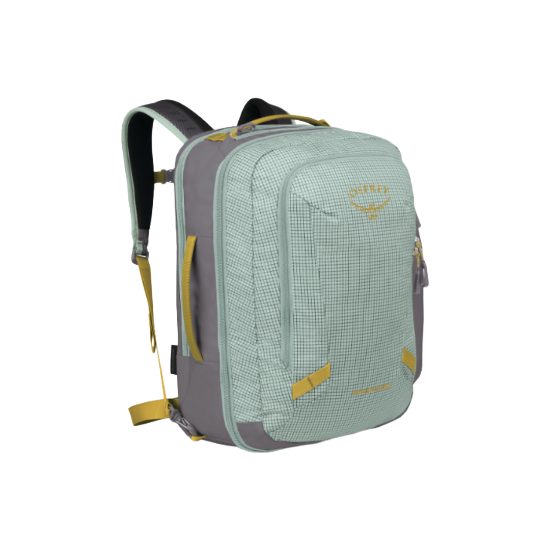 Osprey Transporter™ Travel Laptop BackPack 36L with trolley sleeve passthrough Frosty Mint
