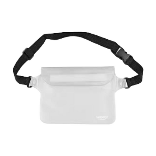 Lieber's Luggage® Lab HydroGuard Waterproof Waist Pouch Clear