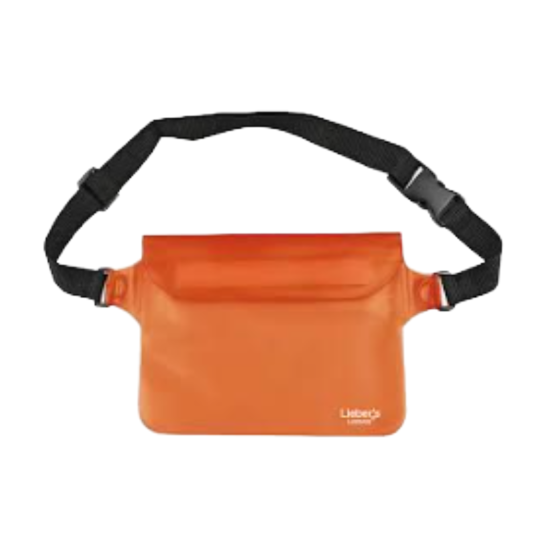 Lieber's Luggage® Lab HydroGuard Waterproof Waist Pouch Orange