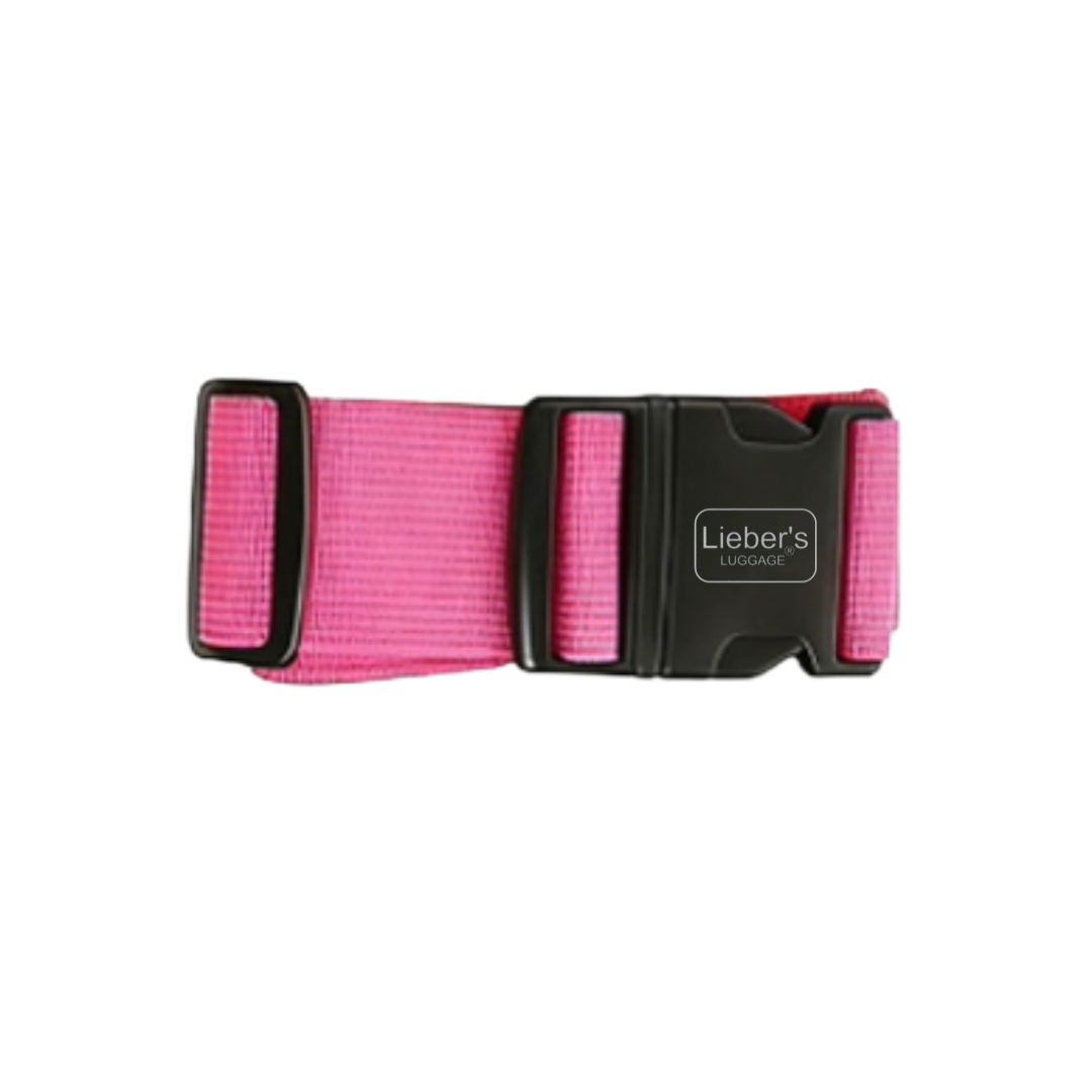 Lieber's Luggage Luggage Strap Pink