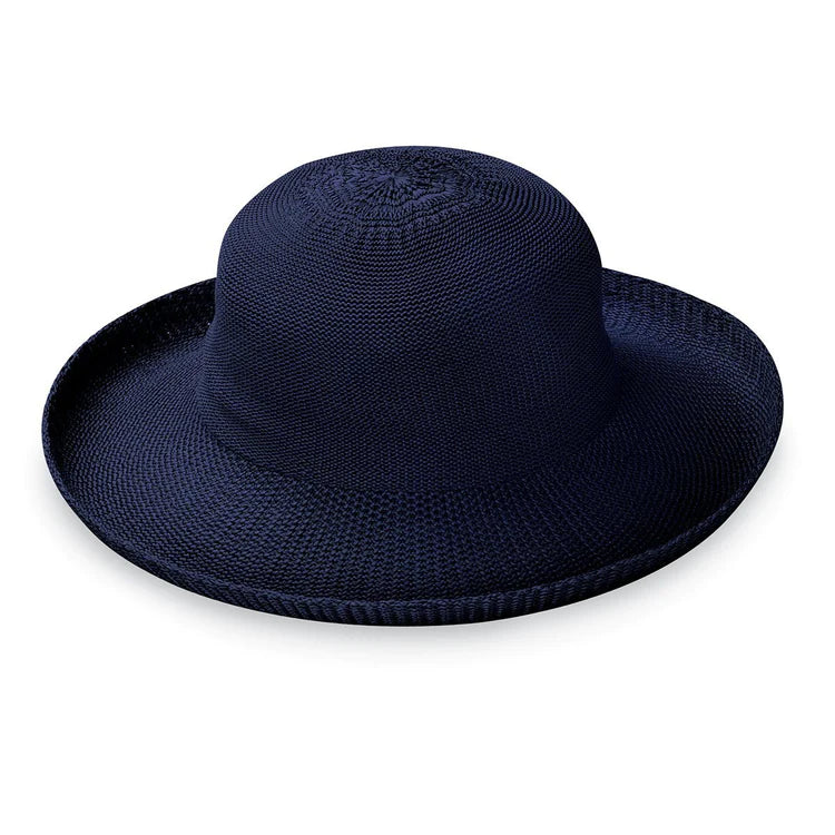 Wallaroo Packable Hat - Victoria French Navy Medium