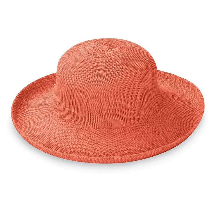 Wallaroo Packable Hat - Victoria Coral Medium