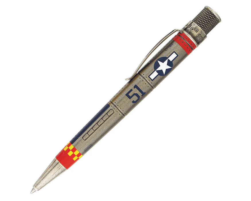 Retro 51 Tornado™ Rollerball Pen - Vintage Metalsmith Collection P-51 Mustang