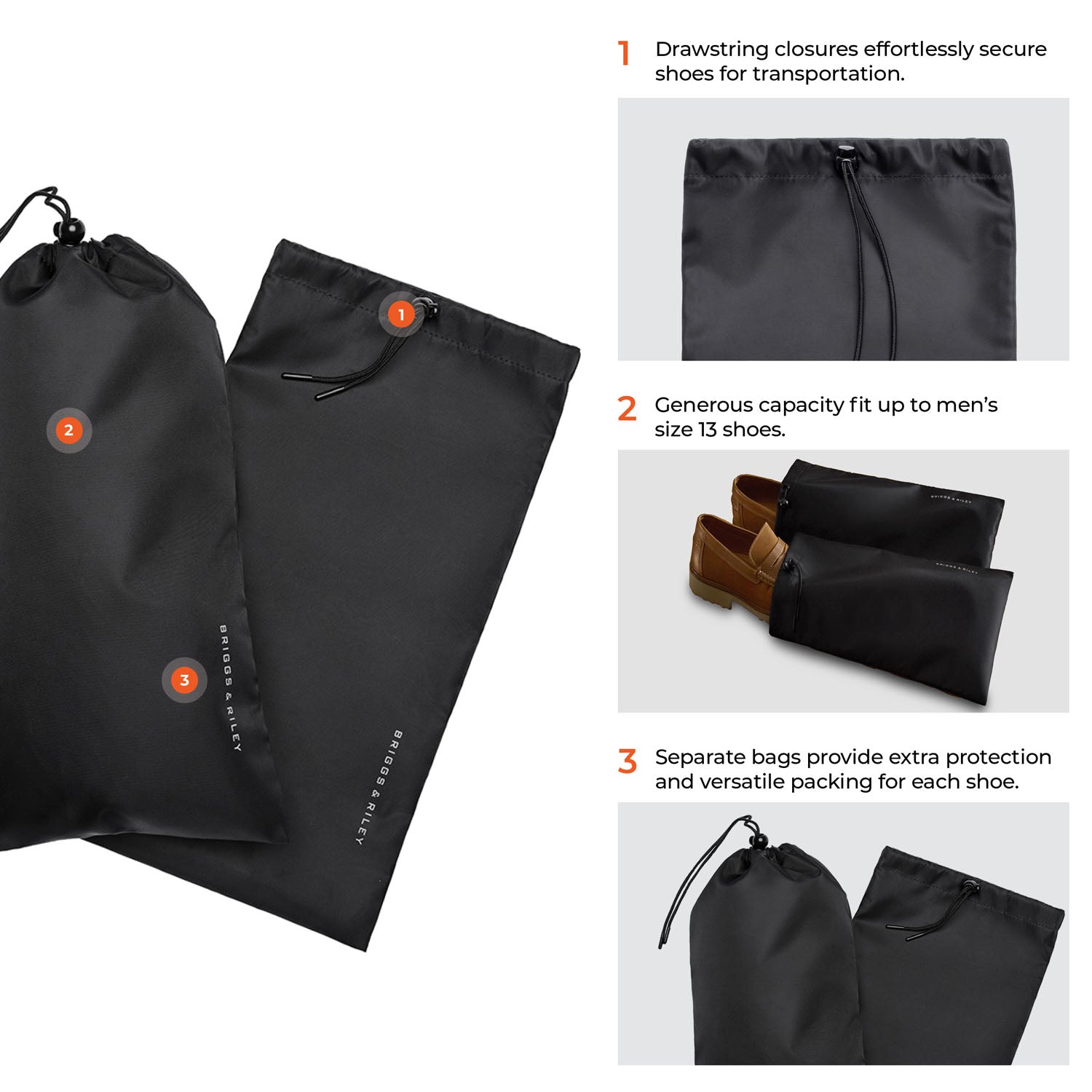 Briggs & Riley Pair of Shoe Covers