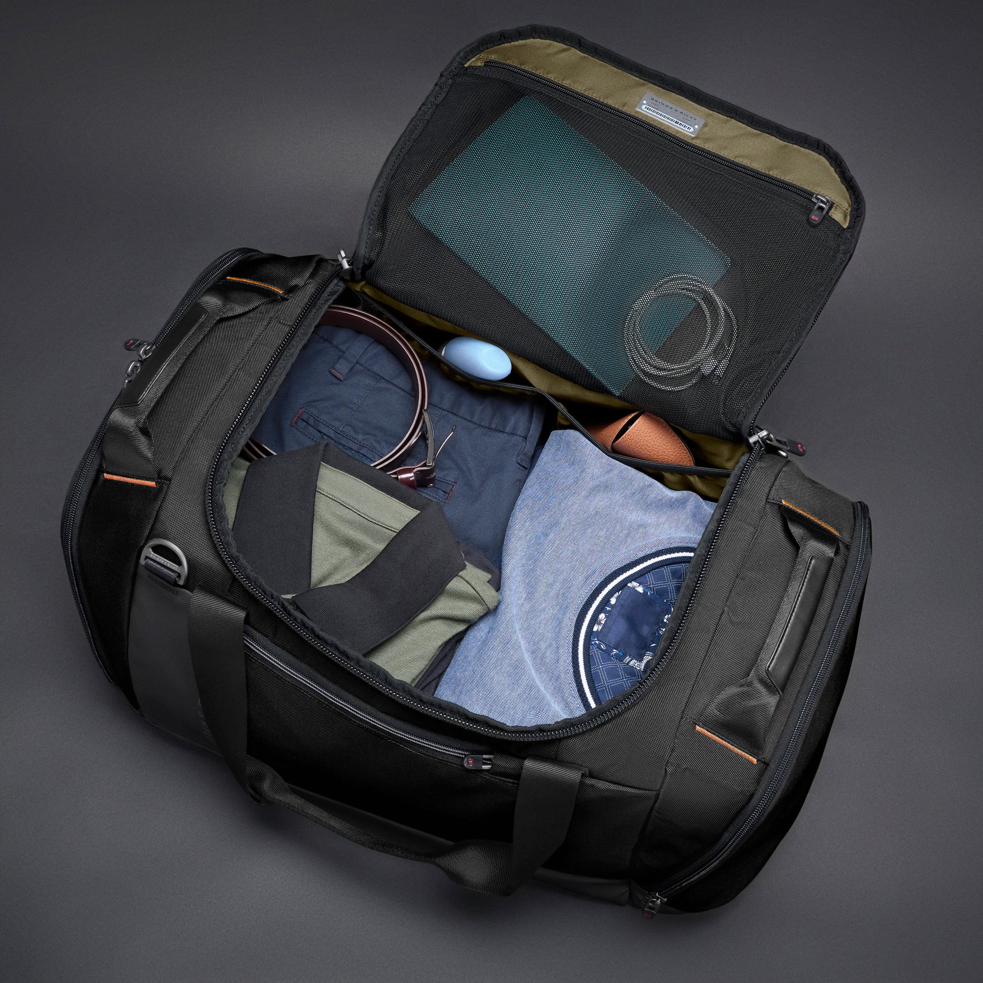 *NEW* ZDX Large Travel Duffel with RFID & trolley passthrough sleeve (Free Monogram)