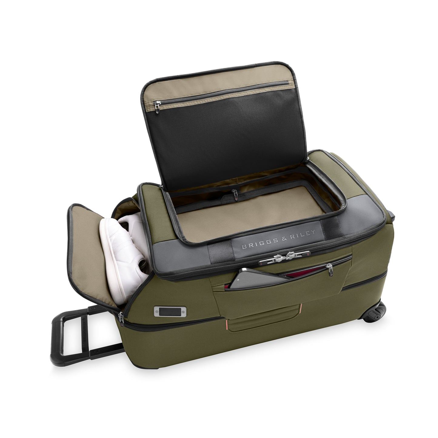 *NEW* Briggs & Riley ZDX Softside 27" Medium 2-Wheeled Upright Duffel